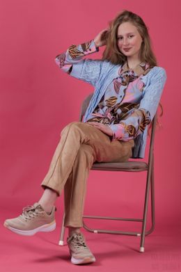 Modellen er Dicte Cornelia Madsen