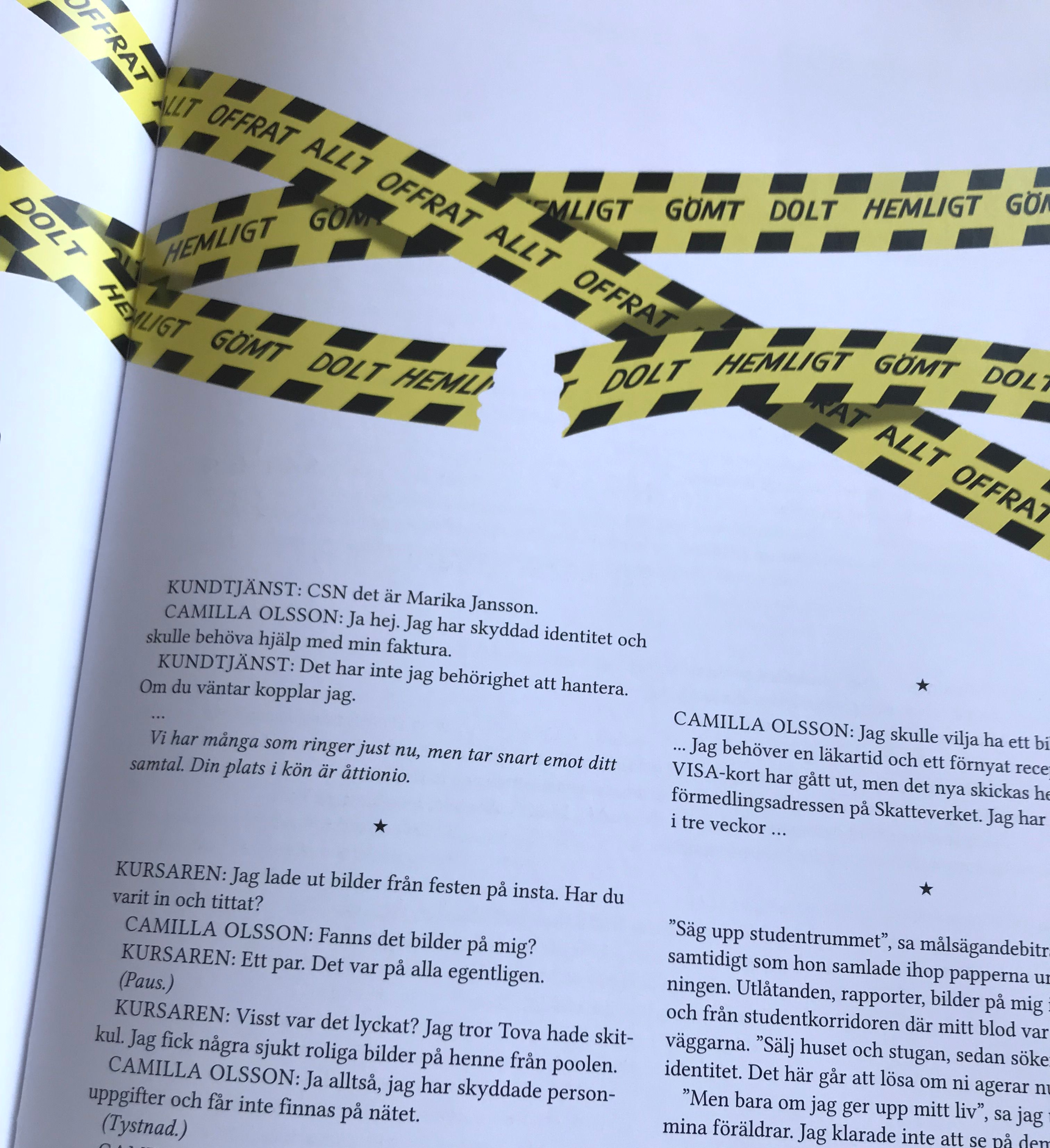 Hemlig identitet, Klass 2024