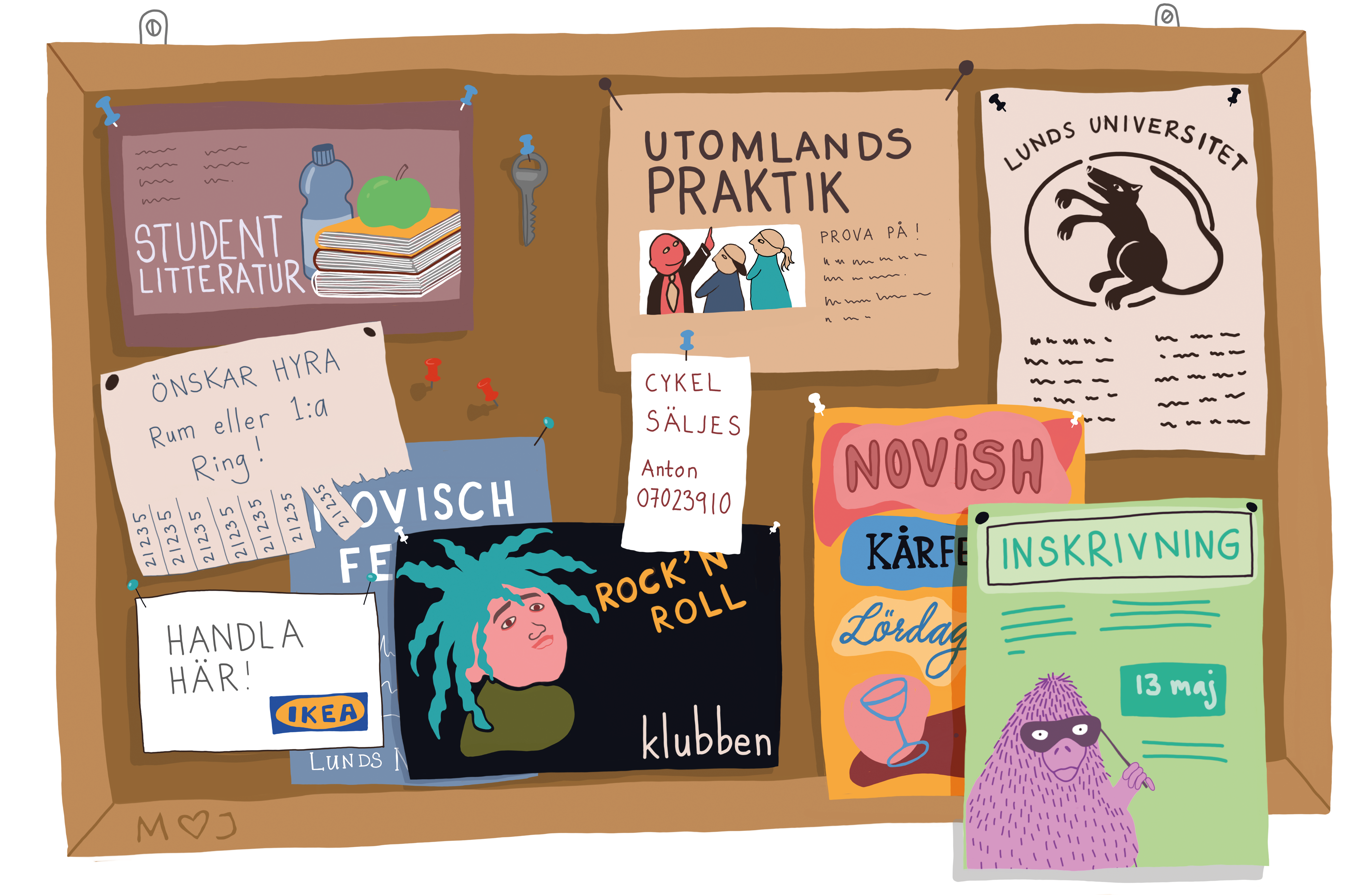 Anslagstavla, Klass 2021