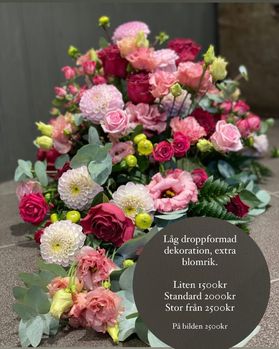 låg begravningsdekoration
