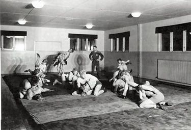 Traningslokalen vid Prostsk