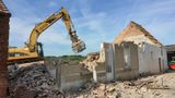 Avances des travaux de démolition