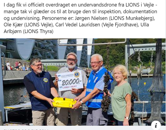 Overdragelse af drone Nautilus