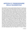 ARTICOLO DI GIORNALE