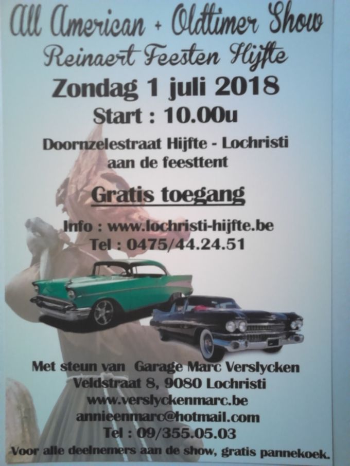 Hier zien julie enkele foto's van de vele prachtige auto's die aanwezig waren op de onvergetelijke mooie dag.
Wij danken iedereen voor de massale opkomst en hopen jullie volgend jaar opnieuw te mogen ontmoeten, dit op de eerste zondag van juli. 
Wie wil mag ons zijn mail adres doorsturen dan krijg je tijdig de flayer van ons toegestuurd.
Ons mail adres is:  annieenmarc@hotmail.com