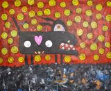 Morning Light Acrylic 2024 Size 90x110 cm