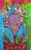 Call It Love,No Its Raining Blueberries Acrylic 2025 Size 118x74 cm