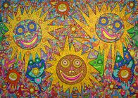 Walking On Sunshine Acrylic 2023-2024 Size 189x264 cm