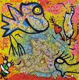 Sounds Of Silence Acrylic 2017 Size 100x100 cm 