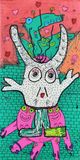 I Could Be Right I Could Be Wrong Mix Media 2023 Size 44x23 cm