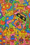 SuperBandits And Chicken Acrylic 2017 Size 120x80 cm