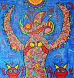 Wings Of Passion Acrylic 2015-2016 Size 160x150 cm