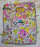 A Charming Way To Say I Like  You A Lot Mix Media 2024 Size 70x60 cm