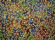 Remember The Smiles Acrylic 2021 Size 130x180 cm