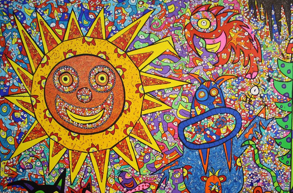Shine Acrylic 2020-2021 Size 185x283 cm Copyright ©Vhilo
