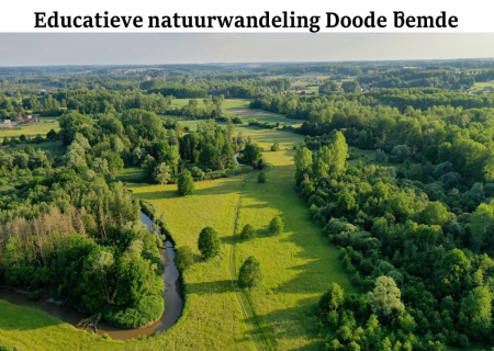logo 'educatieve natuurwandeling Doode Bemde'