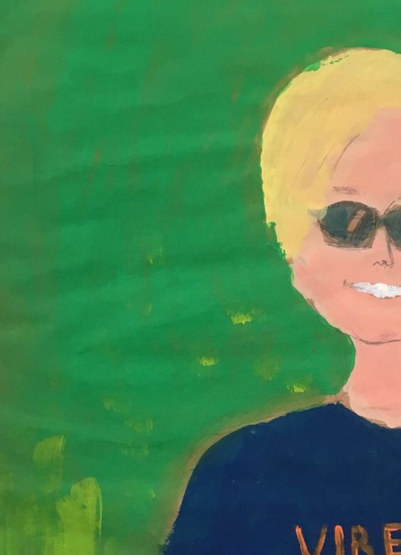 «Vibeke sitt tegnekurs er bra!» Hilsen Oskar 11 år 😊