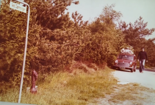 1965 Dæmningen 5 - vejen set mod nord