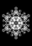 KNOCHENMOLEKUEL HEXGINGKO druckmotivhintergrund schwarz