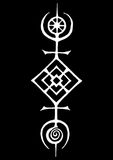 SIGIL OF THE COSMOS druckmotivhintergrund schwarz