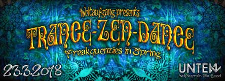 flyer trance zen dance freakquenzies neu