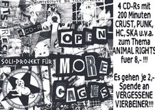 open more cages cdr-werbung