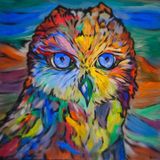 2021 vogel am abend