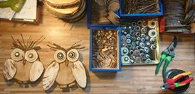 workshop basteln mit naturmaterialien
