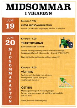 MIDSOMMAR I VIKARBYN