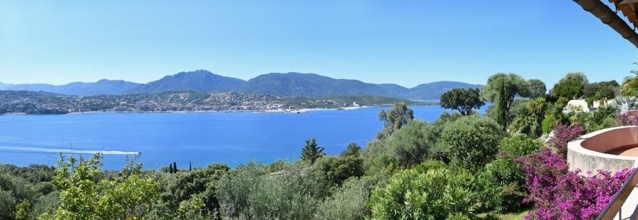Vue panoramique mer de la grande terrasse de Alizé (28m2)
