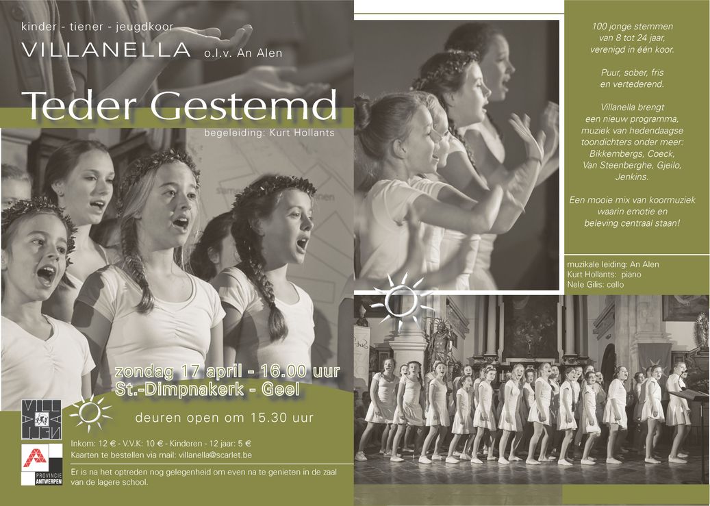 flyer concert 17 april 2016