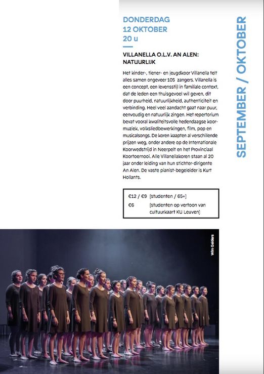 flyer concert LUCA Lemmens