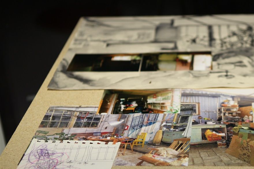 Photoes and drawings / 2017 / Exhibition laboratory