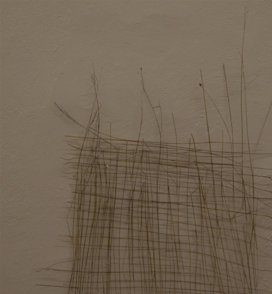 Weave / Self-grown flax / 48 x 56 cm
