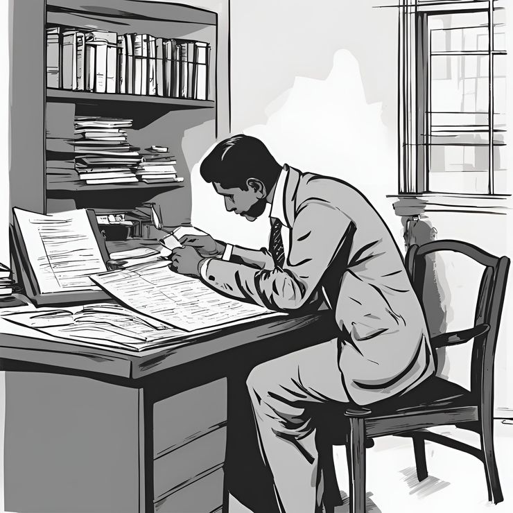 person doing an aptitude test (1)