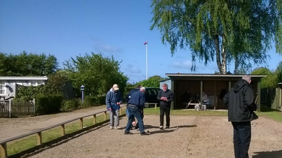 Petanquebanen.