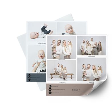 4 bilder fordelt på 1 print