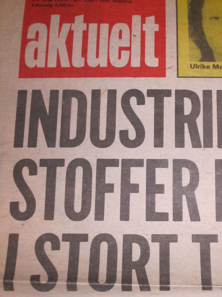 Mange ældre pensionister er i dag mærket for livstid af industriens farlige giftstoffer som de arbejdede med allerede i 1960èrne? Nogle ligge allerede under jorden og råber til deres gud, hvorfor de ikke blev hjulpet i tide!!....