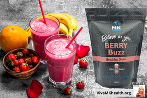 Berry Buzz Vegan and Gluten Free Health Shake