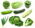 Green veg in smoothies