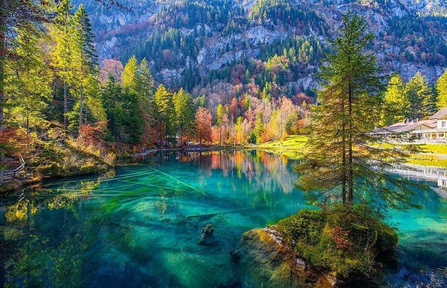 #Kandersteg #Frutigen #Blausee