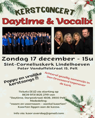 VOORBIJ Kerstconcert DAYtime 17 december 2023