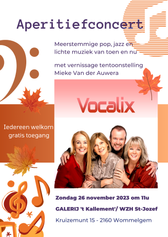 VOORBIJ Aperitiefconcert Kallement 