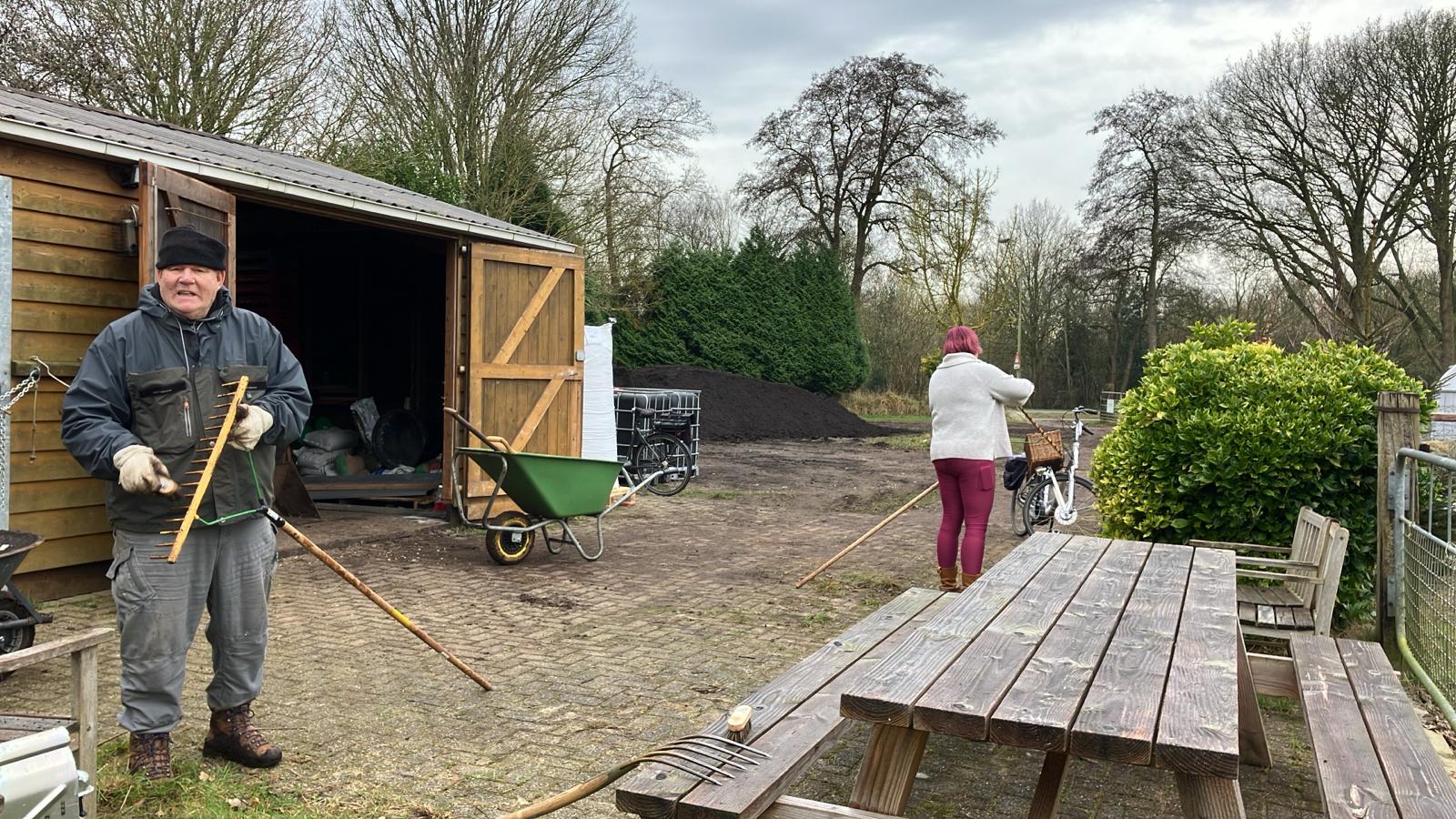 Het gereedschap moet natuurlijk wel weer netjes schoon.