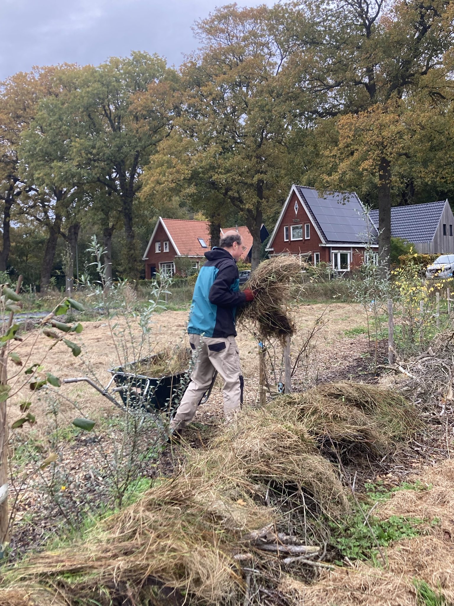 ....diende als ophoogmateriaal van de hugels.