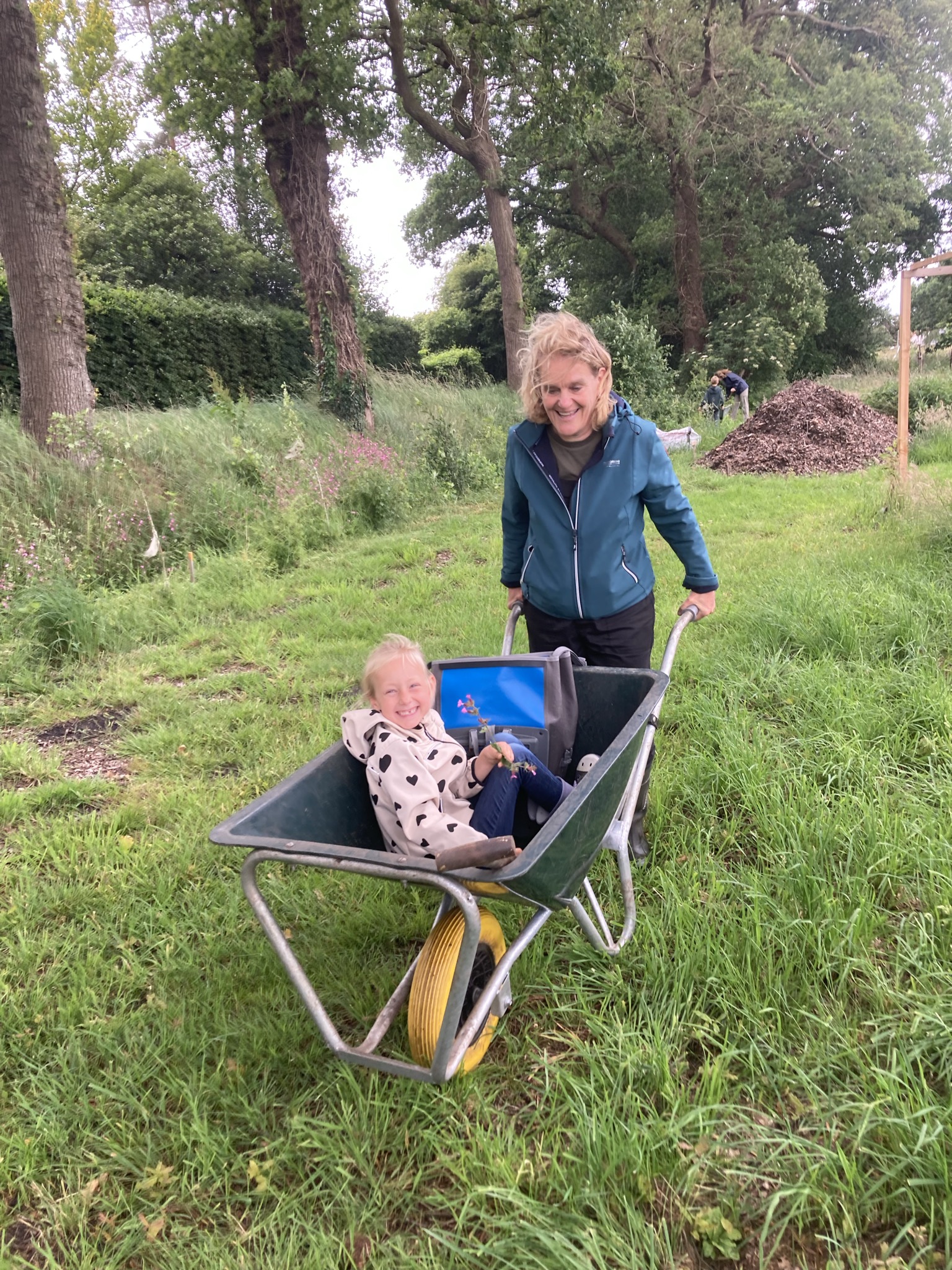 Al was er af en toe even wat ondersteuning nodig.