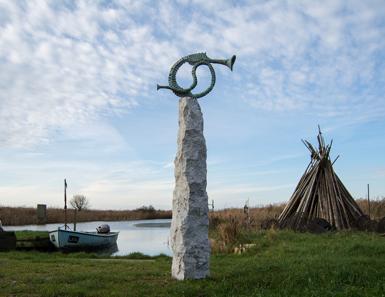 Hornblæser søhest