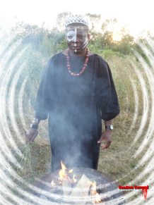 Voodoo Tempel - Voodoo Priester Mugambi