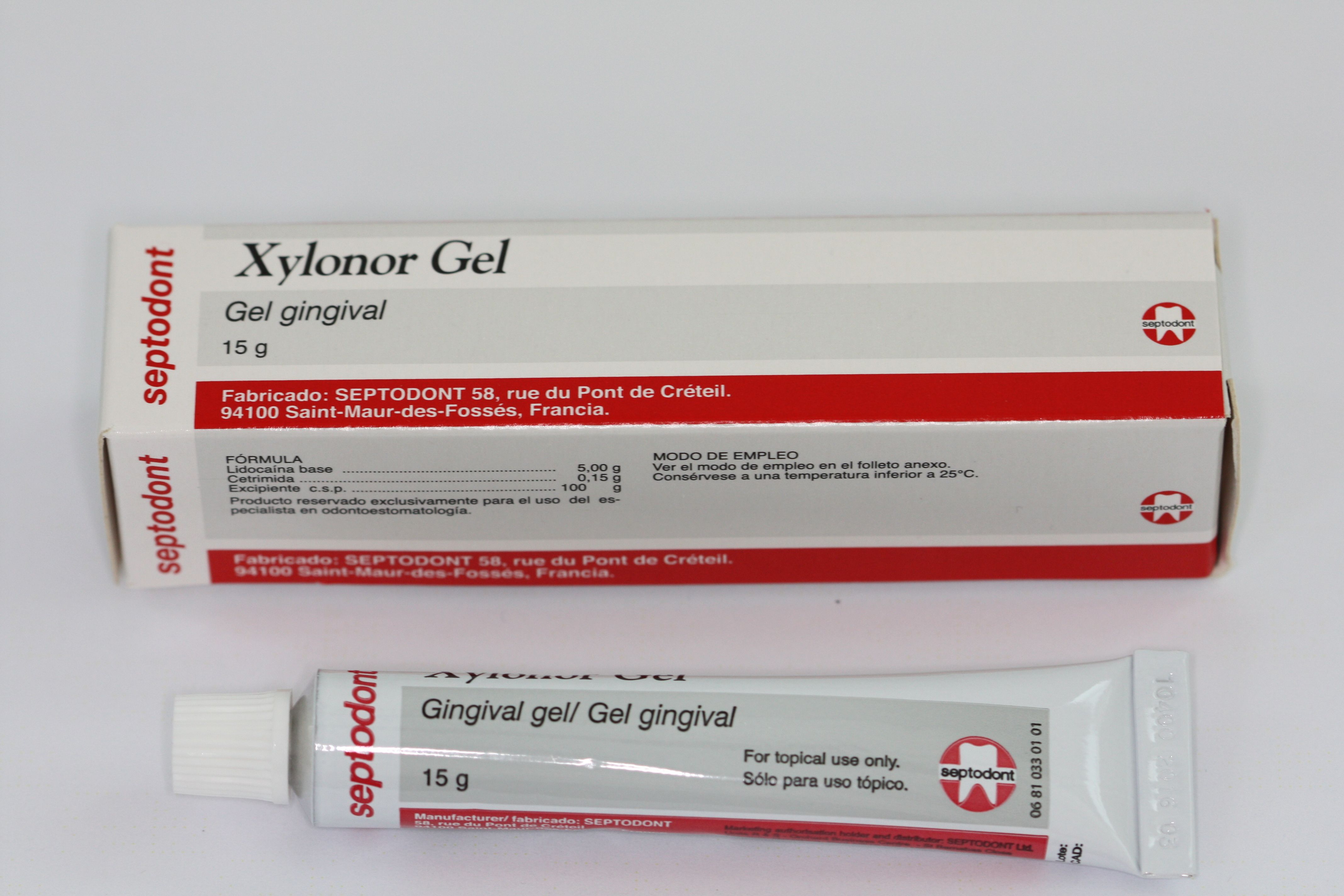 1 - Topical numbing gel and packet