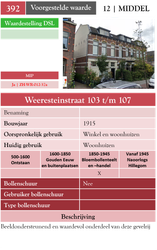Weeresteinstraat 103-107